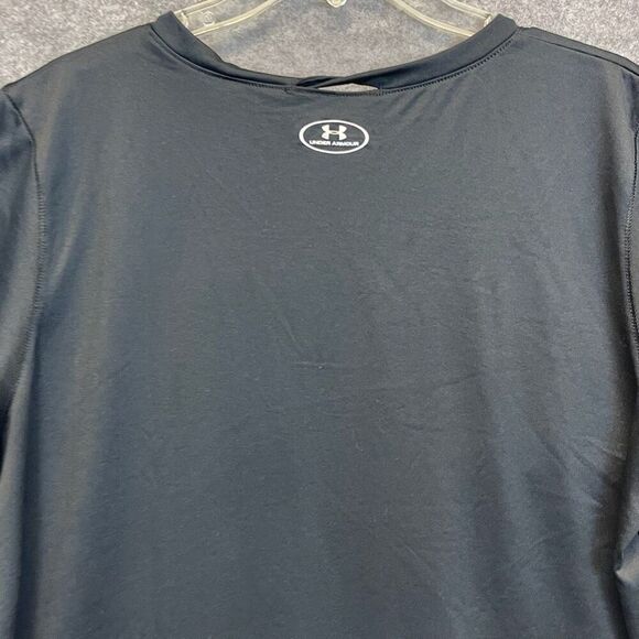 UNDER ARMOUR Challenger Tee Women's XL Black Loose Heatgear Active Pro Training - Picture 9 of 13